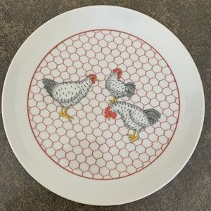 Vintage chicken plate